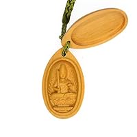 Amazon.co.jp: 干支お守り本尊 柘植（つげ） ミニ香合仏 携帯